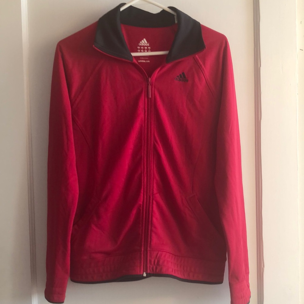 Adidas zip up jacket size M